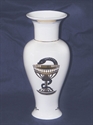 Kép Peremes váza kígyó kehely dekorral I.
